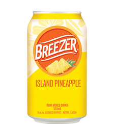 Breezer Island Pineapple 6-pack cans